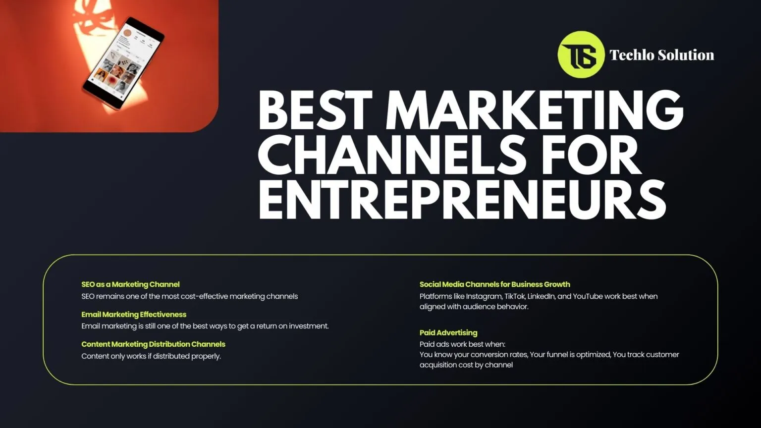 Best Marketing Channels for Entrepreneurs in 2026