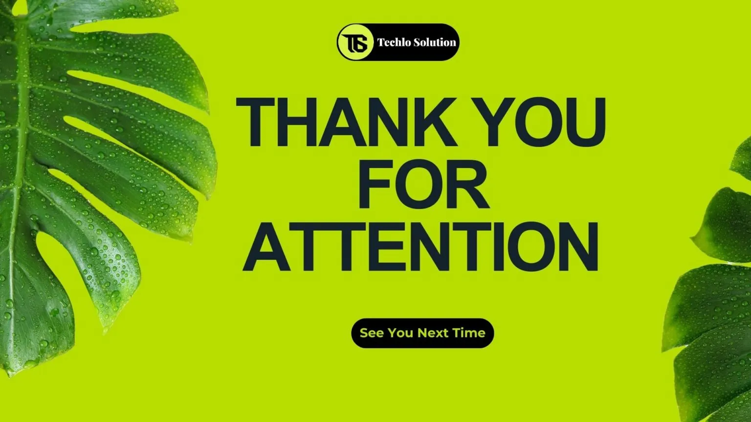 Thanks You For Attention