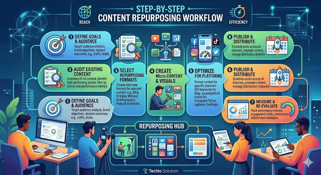 Content Repurposing Workflow Step by Step