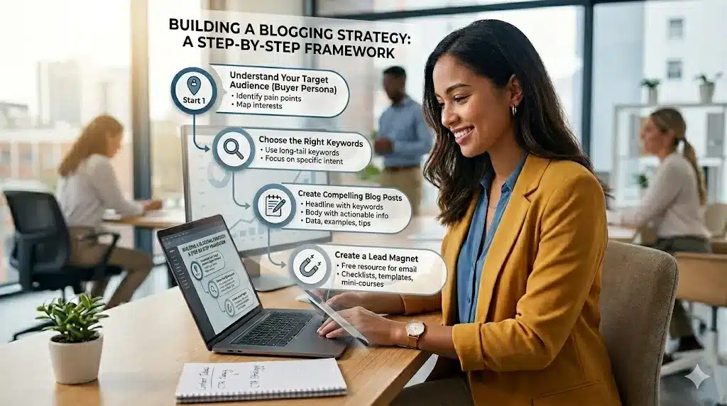 Building a Blogging Strategy — a Step- by- Step Framework 