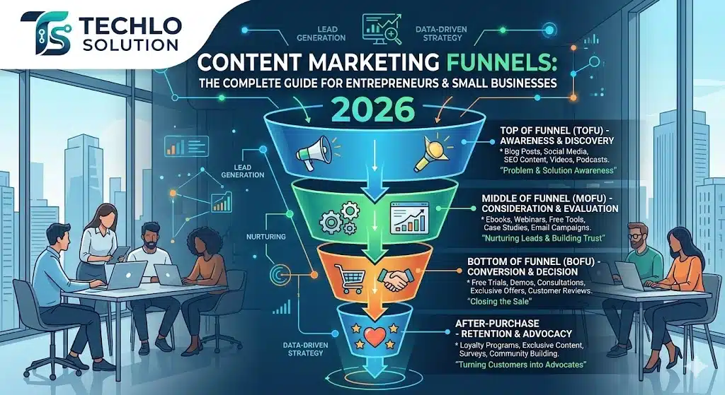 Content Marketing Funnels The Complete Guide for Entrepreneurs and Small Businesses 2026